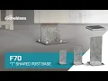 T-shaped Post Base - F70