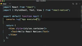 React Native Fundamentals - Logging By Mosh Hamedani
