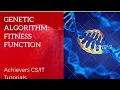 Fitness Function in Genetic Algorithm