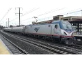 Amtrak NJ Transit 8 Hours of NEC Holiday Trains Metropark Thanksgiving Day 2014