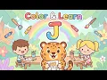 J Is for Jaguar ABC Coloring Page for Kids Color Learn