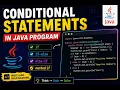 Conditional Statements in Java Program