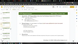 PerformanceTesting-Feb17-HTTP Request methods Request Structure Response Structure