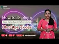 How to Deploy a Java based Application using a DevOps Tools