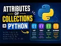 Introduction to attributes of collections and strings in Python Ordered Mutable Iterable string