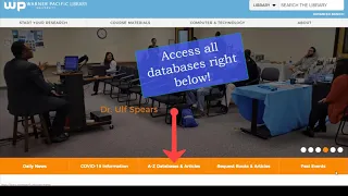 How to Access EBSCO Databases