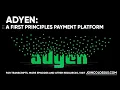 Download Lagu Adyen: A First Principles Payment Platform - [Business Breakdowns, EP. 50]