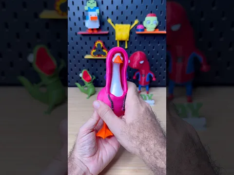 3D Printed Duck in Hoodies & Dracula