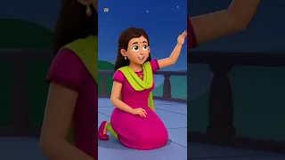 Chandoba Chandoba Bhaglas Ka, चांदोबा चांदोबा, Marathi Banlgeet for Kids #shorts #trending #viral