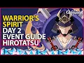 Warrior s Spirit Day 2 Event Guide Pro Duel Challenge Versus Hirotatsu Genshin Impact 3 4