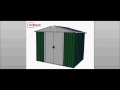 Assembly Yardmaster Emerald Deluxe 8x9 GEYZ Metal Shed