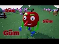 Karpuz Adam Şip Şap Şop Çilek Adam Kavun Adam - Eğlenceli Bebek Şarkısı