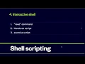 04 Linux shell scripting Interactive Shell