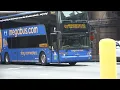 MEGABUS VANHOOL BUS DD850 EXITING THE LINCOLIN TUNNEL INTO NEW YORK CITU