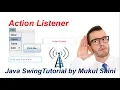 3 Java Swing Tutorial ActionListener in Java part-3 ActionListener MenuItem Example