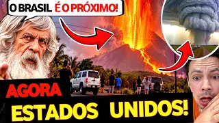 😳Outro Vulcã0 e tornad0 do fim🚨300 MIL PESS0AS AFETADAS! Profecia do Simo! Oração do salmo 91