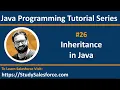 26 Java Inheritance with Example Learn Java Programming by Sanjay Gupta