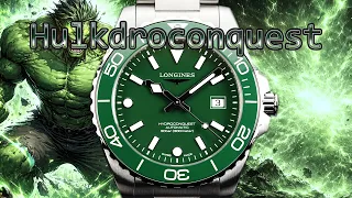 Is the New 2026 Longines Hulk Hydroconquest the one to buy Full Review