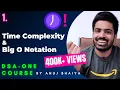 Time Complexity Big O notation Analysis and Calculation Java C Anuj Bhaiya DSAOne Course