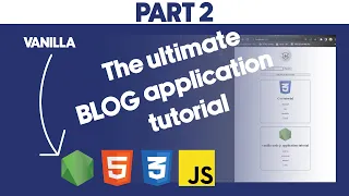 Node js BLOG APP - CRUD and image upload Node JS Tutorial Part 2