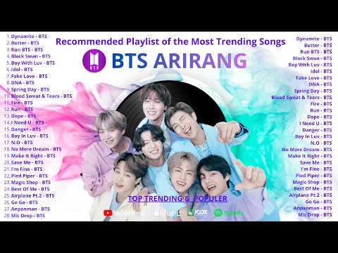 BTS Playlist 2026 | Best 28 BTS Songs Ever (Dynamite, Butter, Spring Day) | Top Trending K-Pop Mix