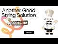 CodeChef Starters 119 Another Good String Solution