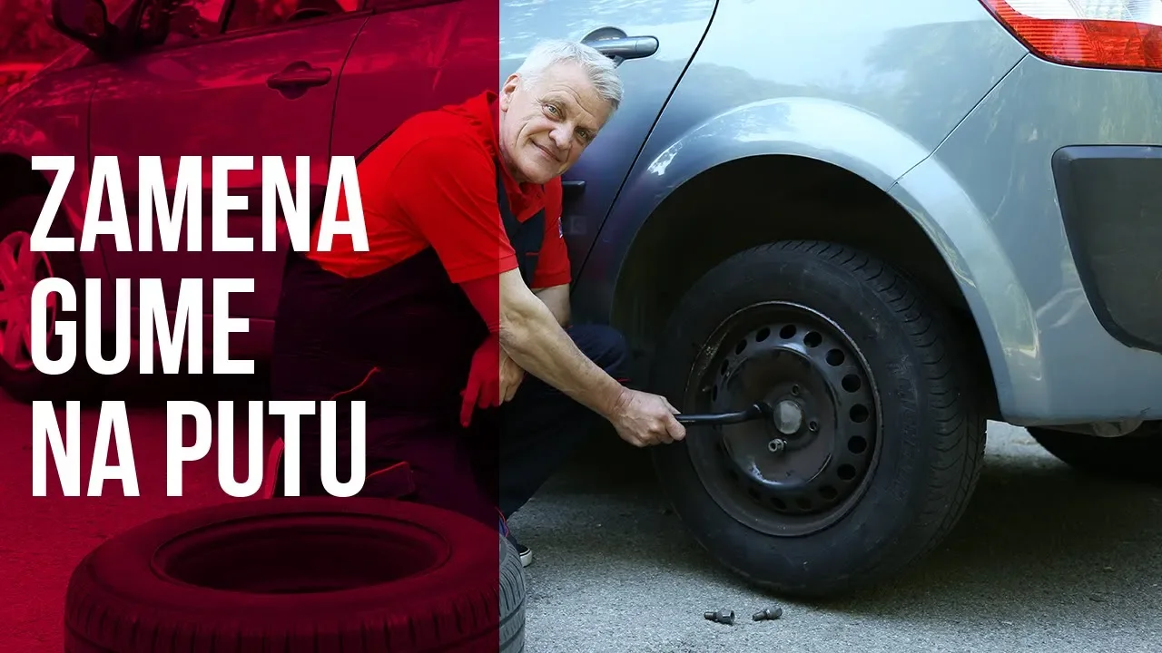 Kako da zamenite gumu na putu