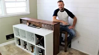 IKEA HACK The Easy DIY Bar