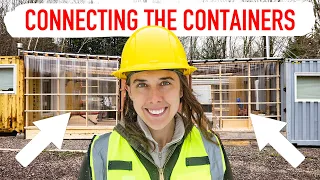 Connecting Our Shipping Container Home (a massive upgrade)
