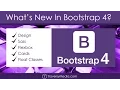 What s New In Bootstrap 4