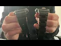 Casio B5600MG Combi Bracelet upgrade