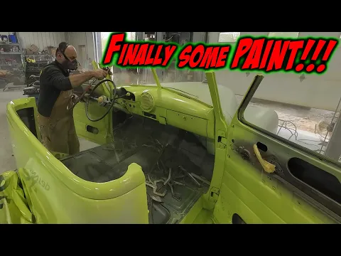 Download MP3 Our 1949 GMC roadster Finally gets a little paint!!!