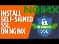How to Install Self-Signed SSL Certificate on Nginx Web Server in Ubuntu 22 04 LTS Server