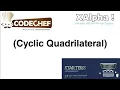 Cyclic Quadrilateral Solution June CodeChef STARTERS 2021 Division 3