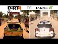 DiRT 4 vs WRC 6 - Gameplay Comparasion (HD) [1080p60FPS]