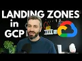 What are LANDING ZONES in GCP