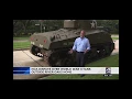 Tony Buzbee World War 2 Sherman Tank in River Oaks