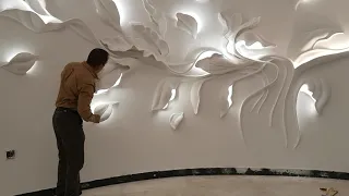 النحت على الجدار من اعمالي   ناظم آميدي   العراق   أقليم كوردستان  محافظة دهوك دندنها