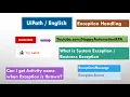 UiPath English - Try Catch