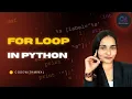 Day 29 For Loop in Python for Machine Learning Data Science Analytics