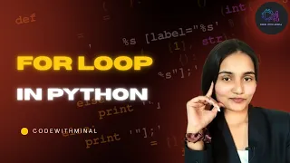 Day 29 For Loop in Python for Machine Learning Data Science Analytics