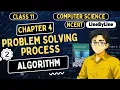 Problem Solving Process Algorithm Flowchart Chapter-4 NCERT Class 11 Computer Science