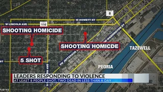 Peoria Police Chief holds press conference to address rash of violence