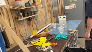 Gluing the endpieces front and back