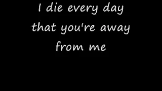 my darkest days without you lyrics