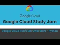 Google Cloud Qwik Start - Python Google Cloud Study Jam 2023 GCCF