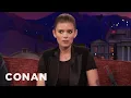 Jamie Bell Gave Up Red Meat For Kate Mara CONAN on TBS