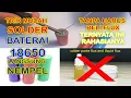 Lagu CARA MUDAH MENYOLDER BATERAI LITHIUM 18650 LANGSUNG NEMPEL