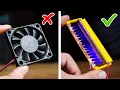 Making a Super IONIC PLASMA THRUSTER For Laptop Fan (NEW Design)
