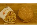 Burger King - Double Cheeseburger Speck XXL Fries Coke Light
